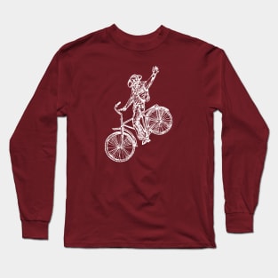 SEEMBO Cowboy Cycling Bicycle Bicycling Biking Riding Bike Long Sleeve T-Shirt